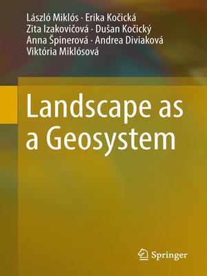 cover image of Landscape as a Geosystem